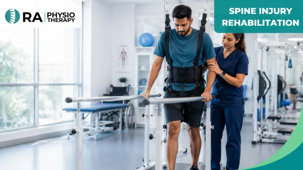 Spine Injury Rehabilitation at RA Physiotherapy Gurgaon